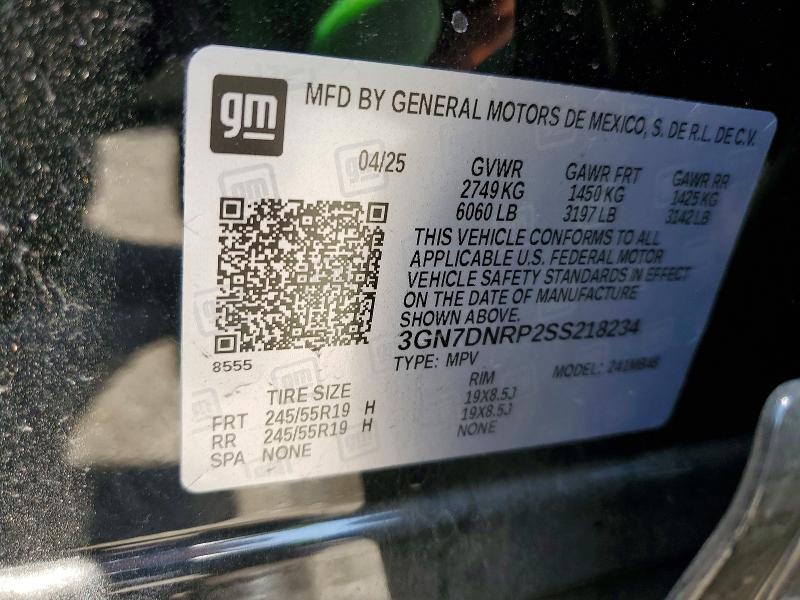 Photo 14 from auction – 2025 CHEVROLET EQUINOX with VIN 3GN7DNRP2SS218234
