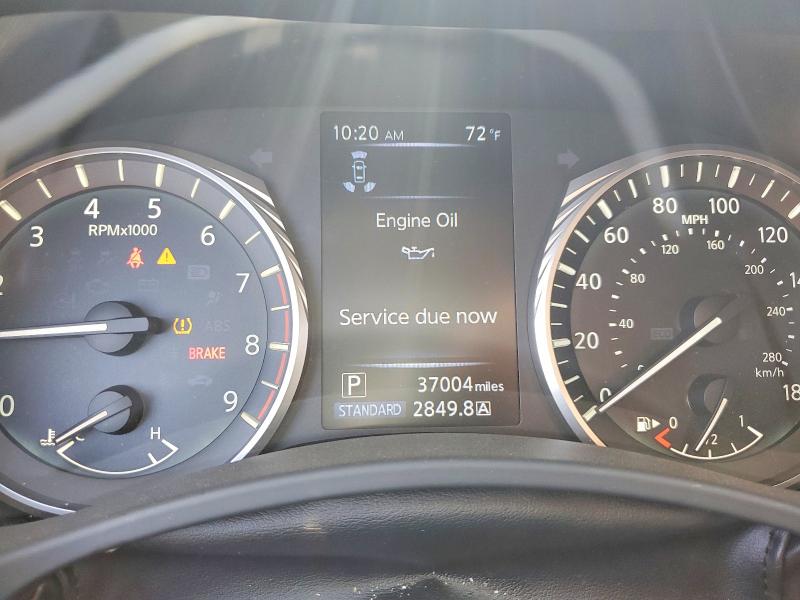 Photo 9 from auction – 2023 INFINITI Q50 with VIN JN1EV7BR8PM541587