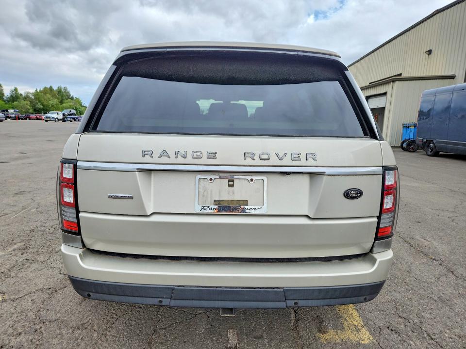 Photo 6 from auction – 2013 LAND ROVER RANGE ROVER with VIN SALGS2EF0DA100772