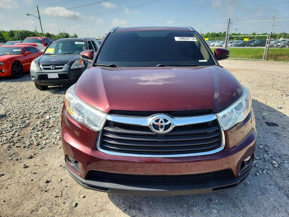 صورة رقم 5 من المزاد - 2015 TOYOTA HIGHLANDER مع VIN 5TDKKRFH8FS059565