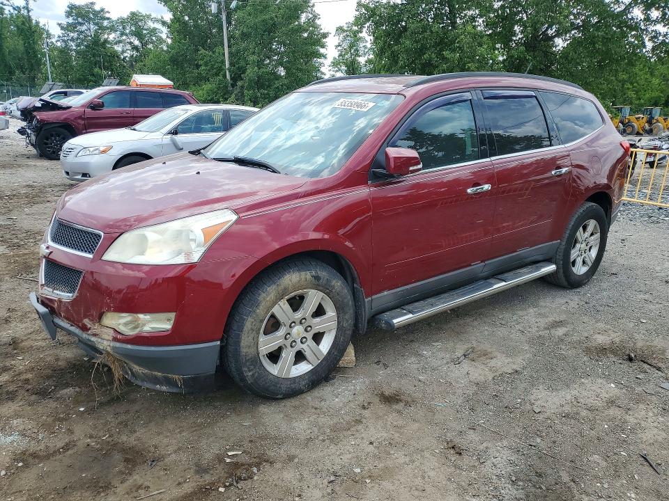 CHEVROLET TRAVERSE 2011 with VIN 1GNKRGEDXBJ360223 - Photo from auction