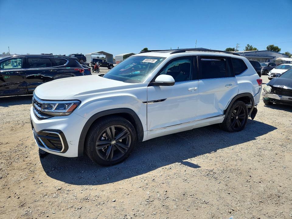 Photo 1 from auction – 2021 VOLKSWAGEN ATLAS with VIN 1V2PR2CA5MC578151