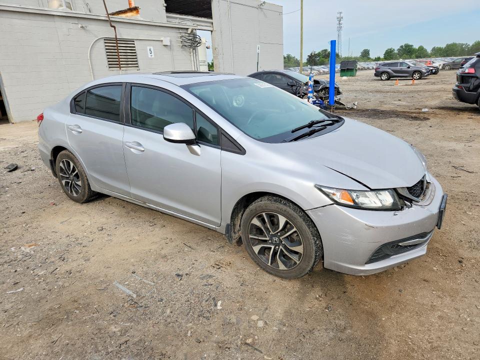 Photo 4 from auction – 2013 HONDA CIVIC with VIN 2HGFB2F89DH507480