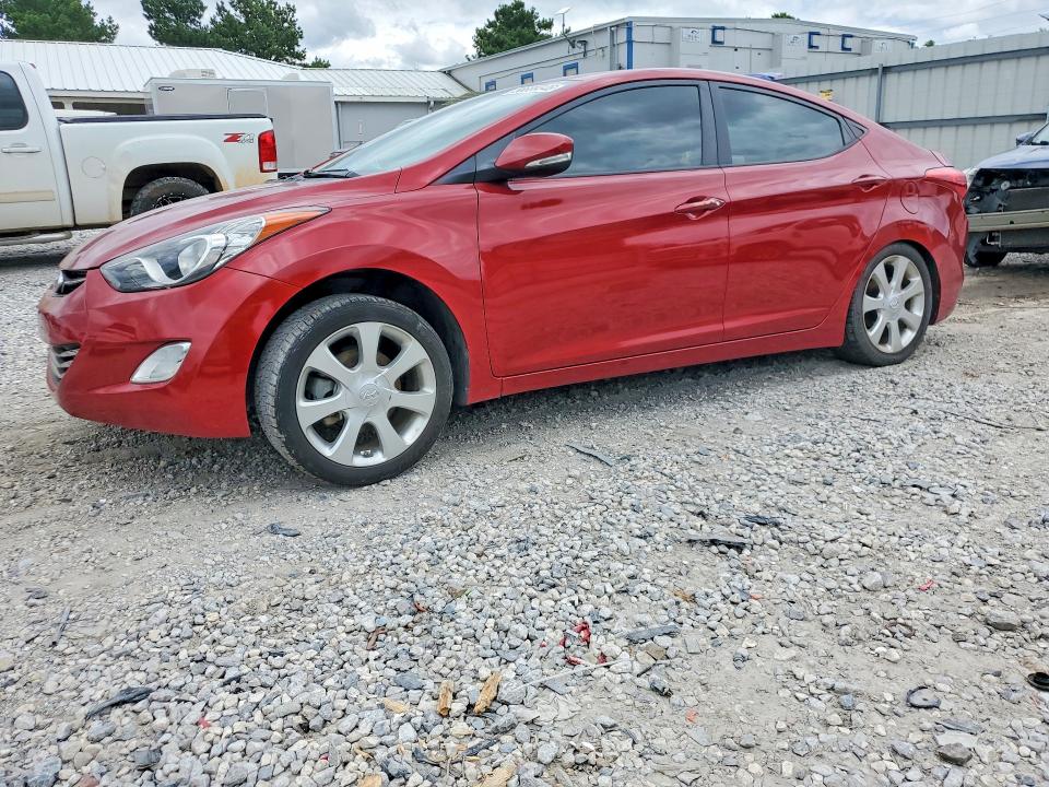 HYUNDAI ELANTRA 2013 with VIN KMHDH4AE1DU698205 - Photo from auction