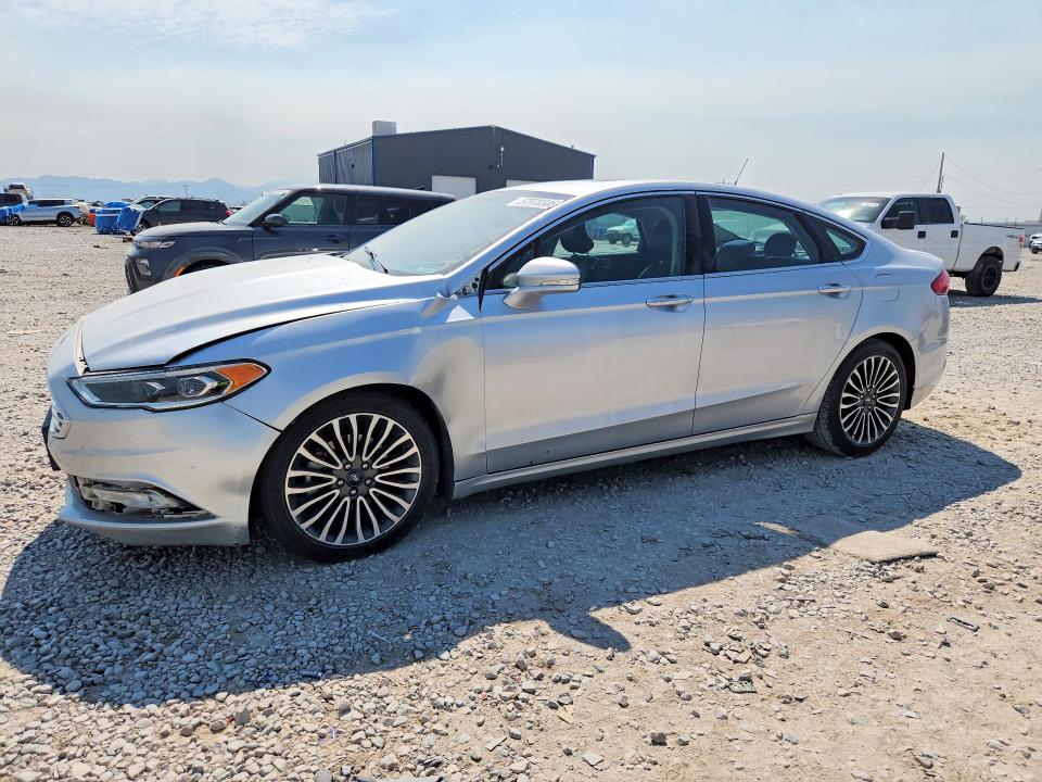 FORD FUSION 2018 with VIN 3FA6P0RU7JR234588 - Photo from auction