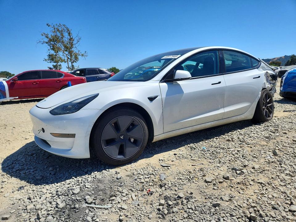 TESLA MODEL 3 2023 with VIN 5YJ3E1EA1PF577735 - Photo from auction