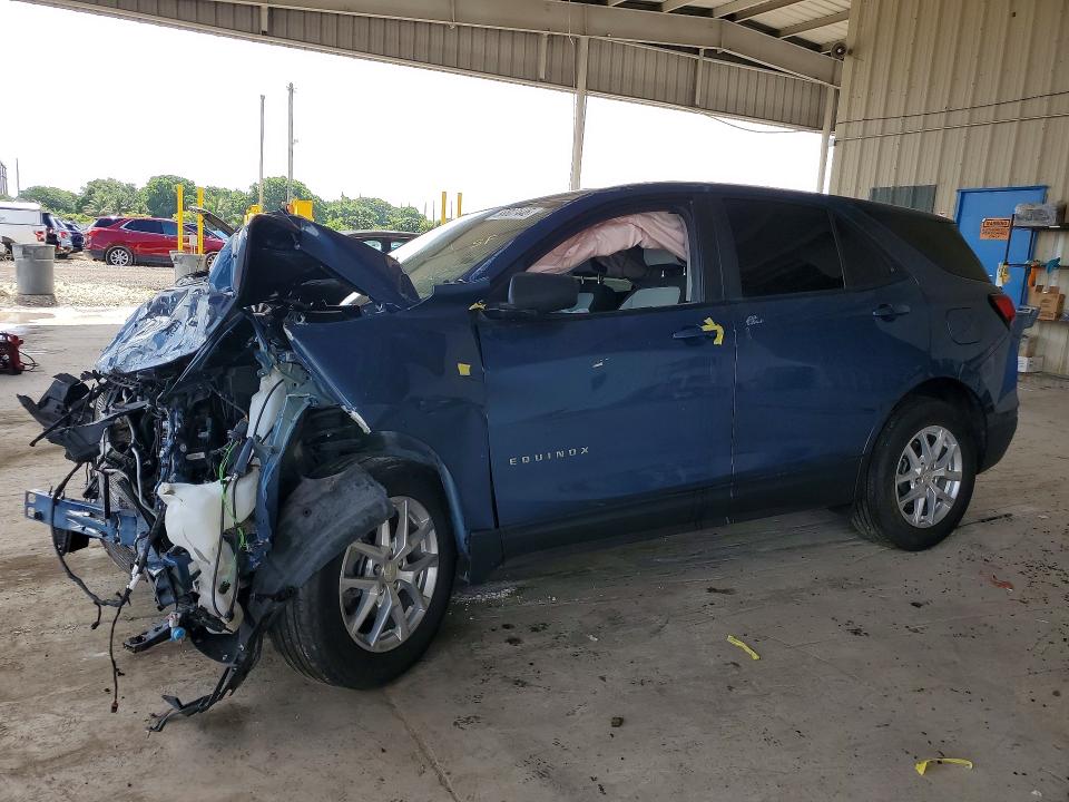 CHEVROLET EQUINOX 2024 with VIN 3GNAXHEG0RL177160 - Photo from auction