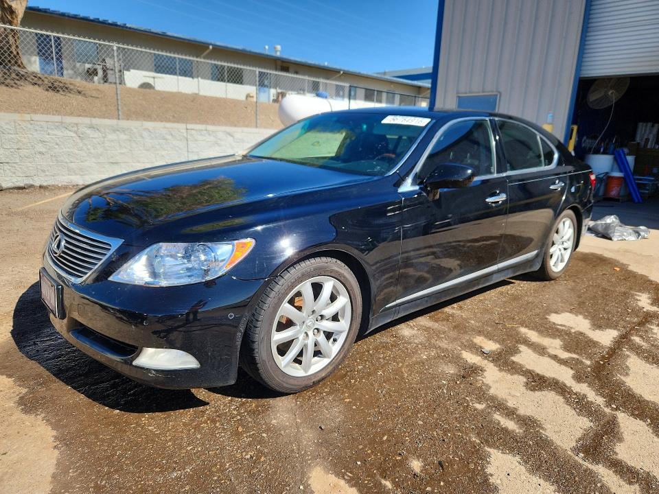 LEXUS LS 2008 with VIN JTHBL46F185081641 - Photo from auction