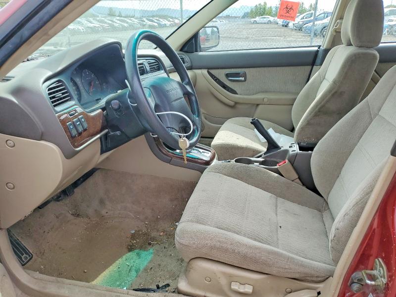 Photo 7 from auction – 2002 SUBARU LEGACY with VIN 4S3BH675227604696