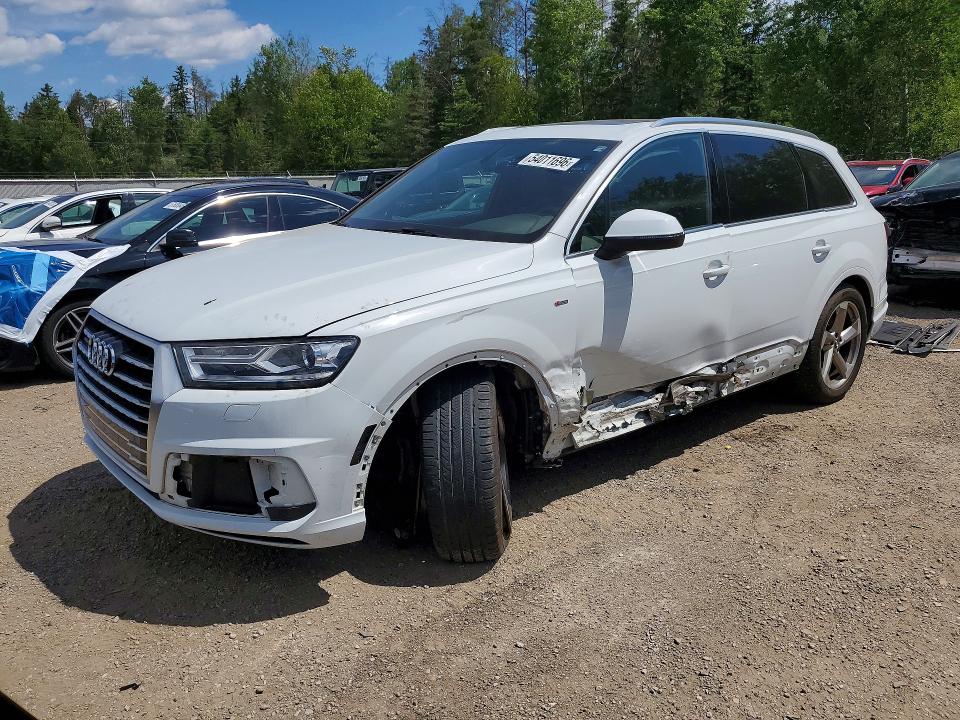 AUDI Q7 2018 with VIN WA1MHAF79JD015735 - Photo from auction