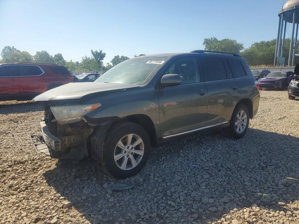 TOYOTA HIGHLANDER 2011 with VIN 5TDBK3EH8BS057517 - Photo from auction