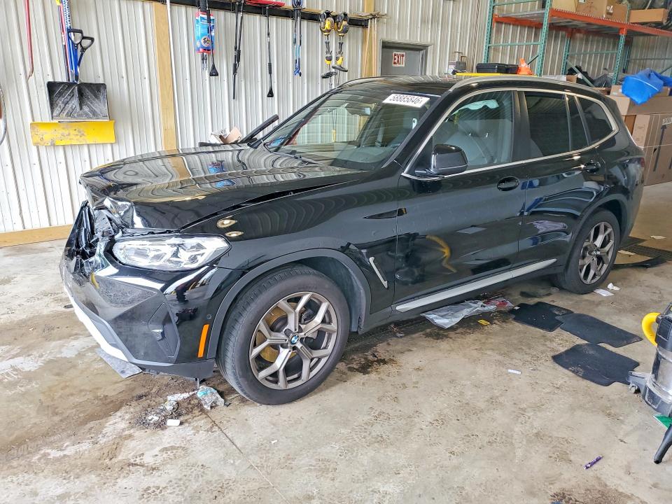 BMW X3 2023 with VIN WBX57DP00PN244830 - Photo from auction