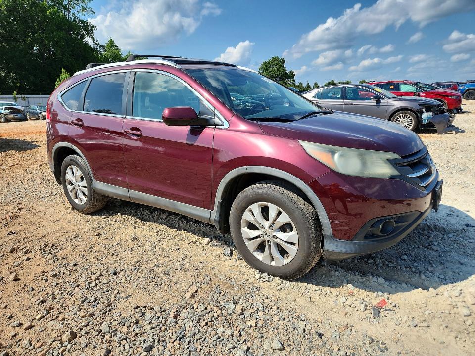 Photo 4 from auction – 2013 HONDA CR-V with VIN 5J6RM4H53DL043278