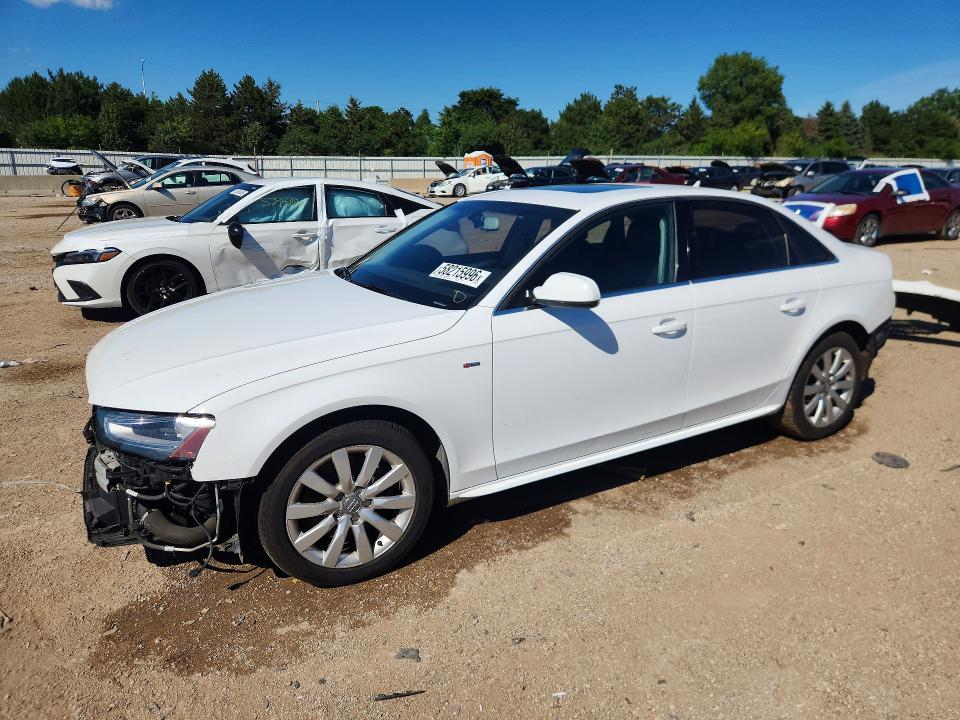 AUDI A4 2015 with VIN WAUBFAFL1FN018417 - Photo from auction