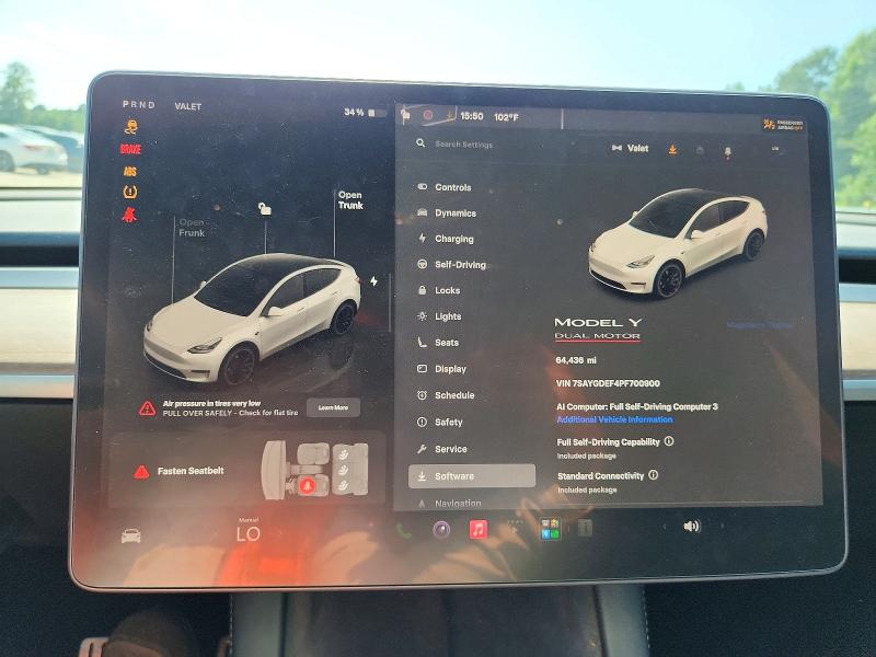 Фото 9 с аукциона – 2023 TESLA MODEL Y с VIN 7SAYGDEF4PF700900