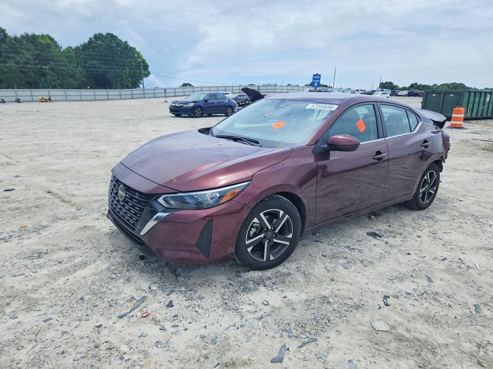 NISSAN SENTRA 2024 with VIN 3N1AB8CVXRY241560 - Photo from auction
