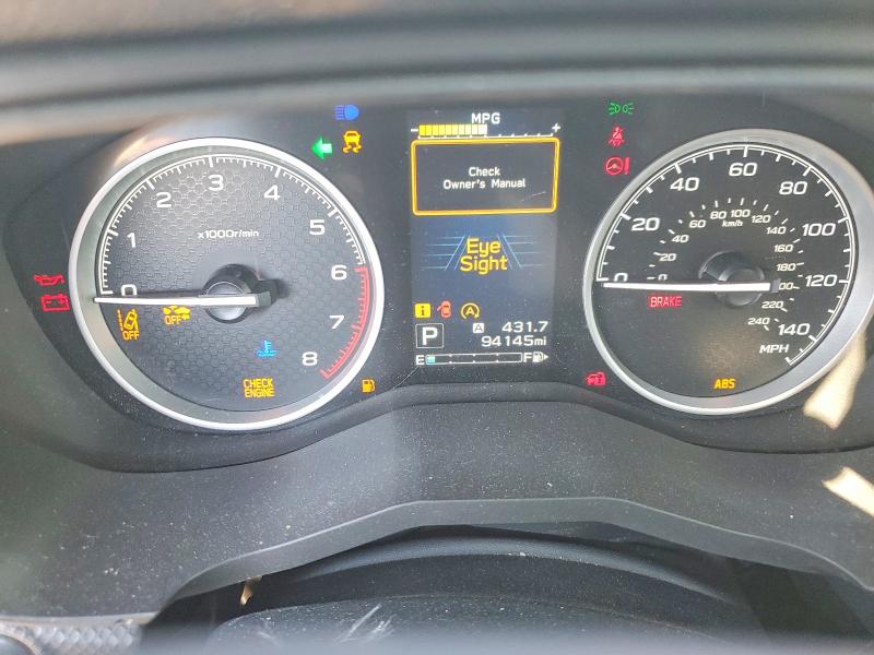 Photo 9 from auction – 2020 SUBARU FORESTER with VIN JF2SKAJC7LH432903