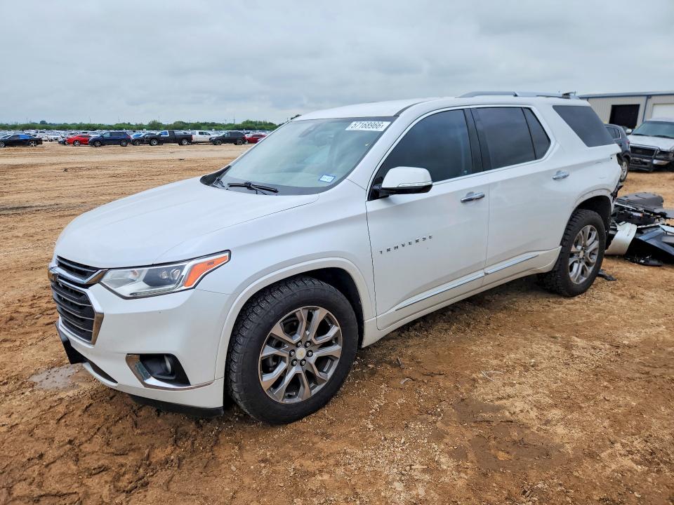 CHEVROLET TRAVERSE 2018 with VIN 1GNEVJKWXJJ263100 - Photo from auction