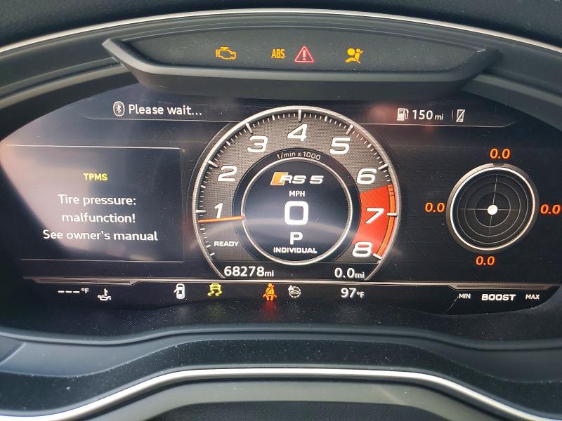 Photo 9 from auction – 2018 AUDI RS5 with VIN WUAPWAF51JA904976