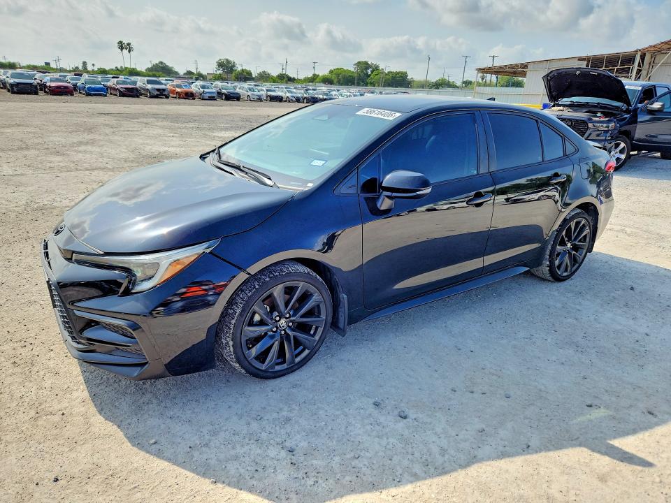 TOYOTA COROLLA 2023 with VIN 5YFS4MCE8PP157352 - Photo from auction