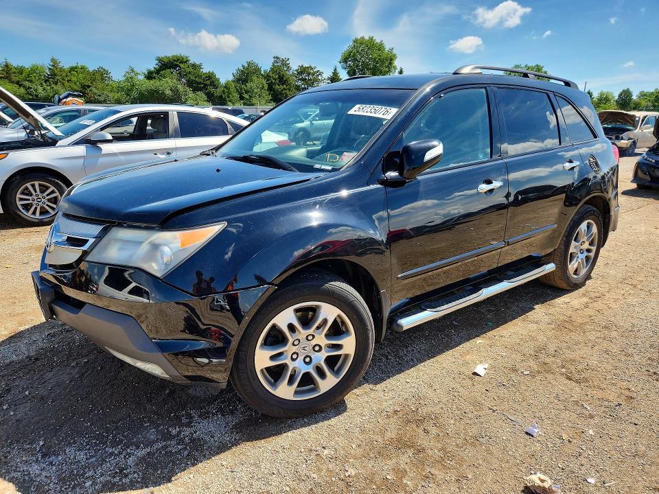 ACURA MDX 2008 with VIN 2HNYD28408H524356 - Photo from auction