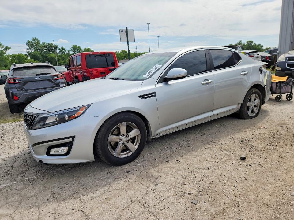 KIA OPTIMA 2014 with VIN KNAGM4A70E5481350 - Photo from auction