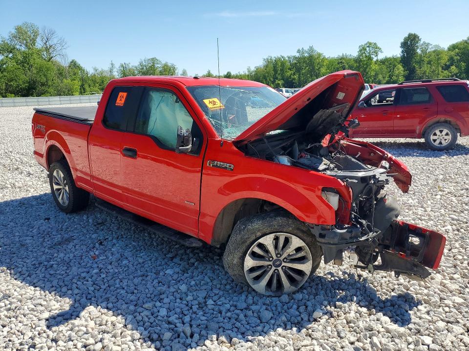 Photo 4 from auction – 2017 FORD F150 with VIN 1FTEX1EP9HKE03150