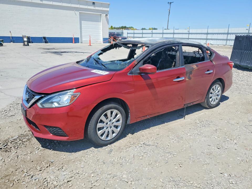 NISSAN SENTRA 2017 with VIN 3N1AB7AP0HL651049 - Photo from auction
