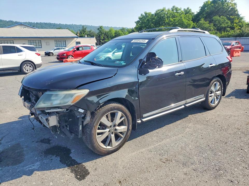 NISSAN PATHFINDER 2014 with VIN 5N1AR2MM5EC715876 - Photo from auction
