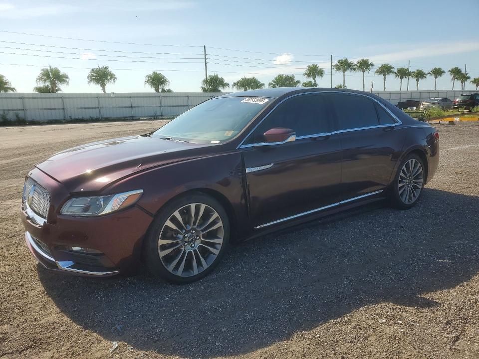 LINCOLN CONTINENTAL 2017 with VIN 1LN6L9SK7H5605891 - Photo from auction