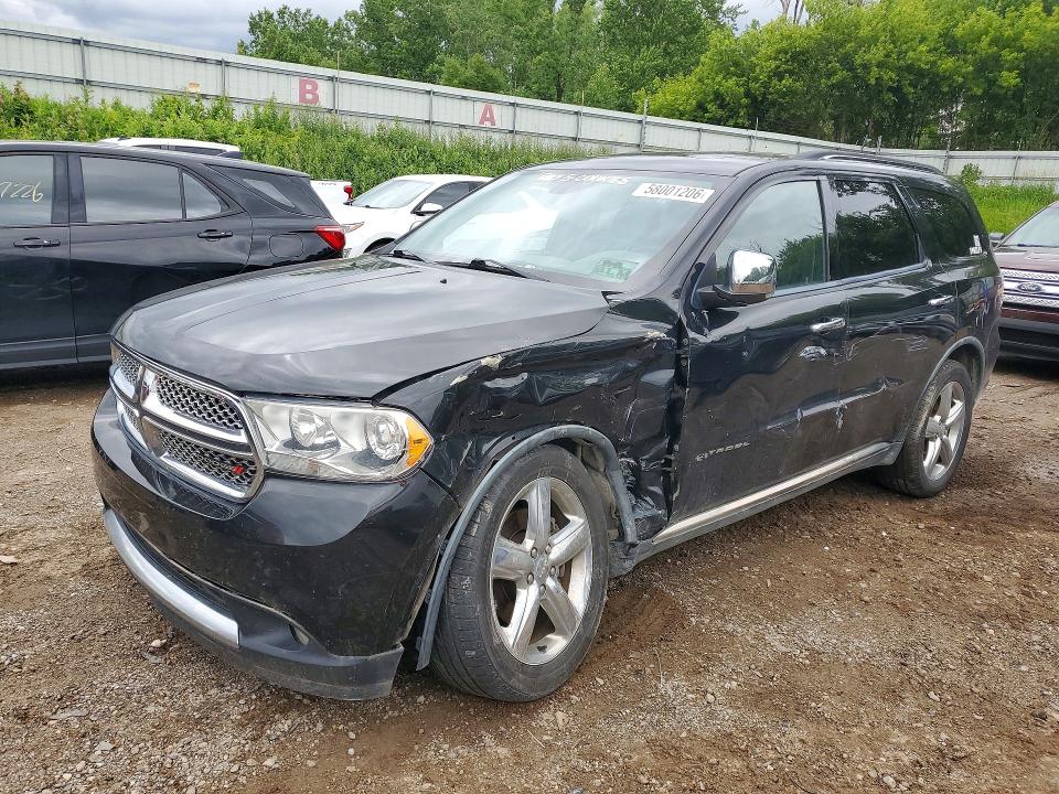 DODGE DURANGO 2011 with VIN 1D4SE5GT6BC695936 - Photo from auction
