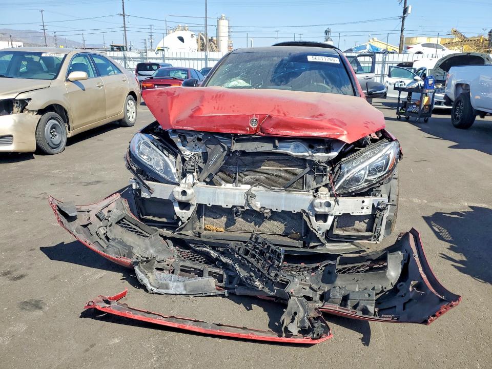 Photo 5 from auction – 2016 MERCEDES-BENZ C with VIN 55SWF8HB5GU117922