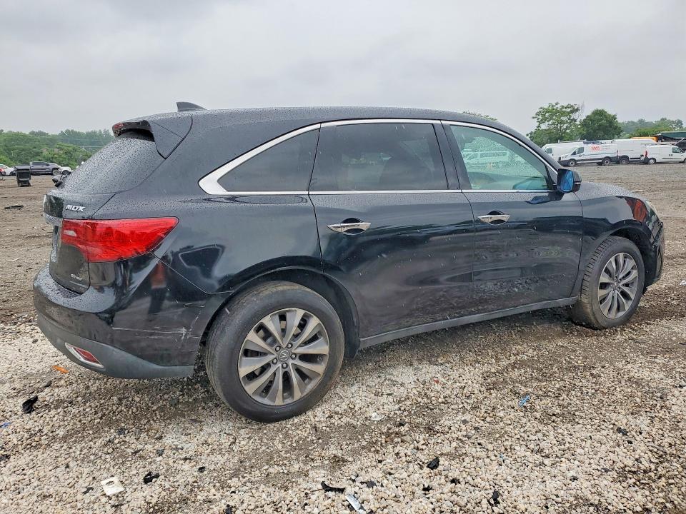 Photo 3 from auction – 2014 ACURA MDX with VIN 5FRYD4H48EB025032
