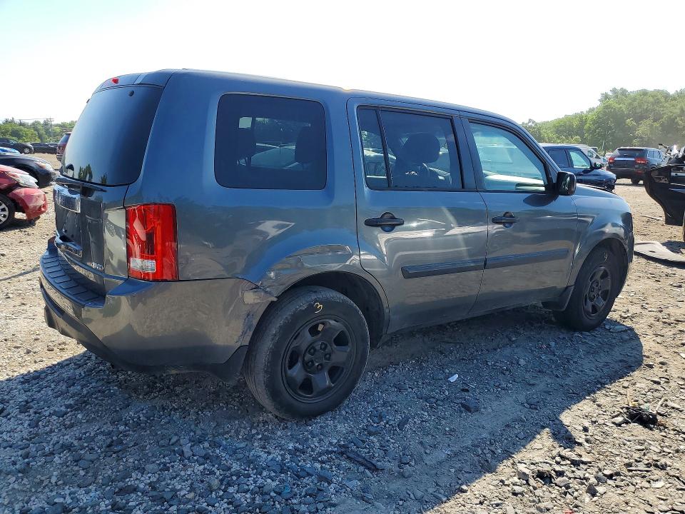Photo 3 from auction – 2013 HONDA PILOT with VIN 5FNYF4H23DB014352