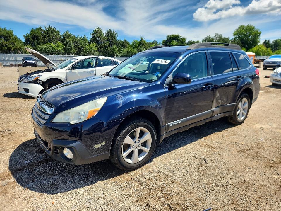 SUBARU OUTBACK 2014 with VIN 4S4BRCCC5E3255878 - Photo from auction