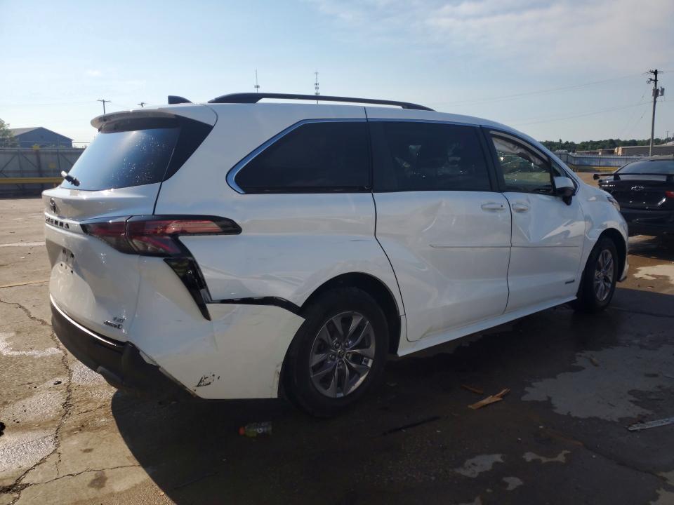 Photo 3 from auction – 2021 TOYOTA SIENNA with VIN 5TDBSKFC4MS020853