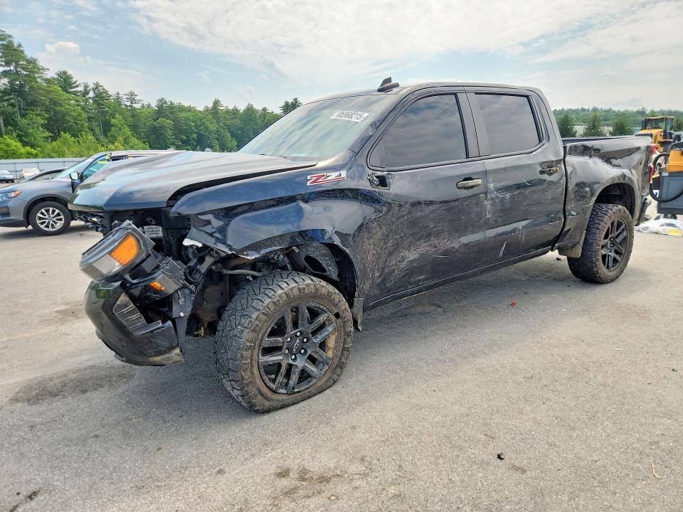 CHEVROLET SILVERADO 2021 with VIN 1GCPYCEF4MZ328559 - Photo from auction