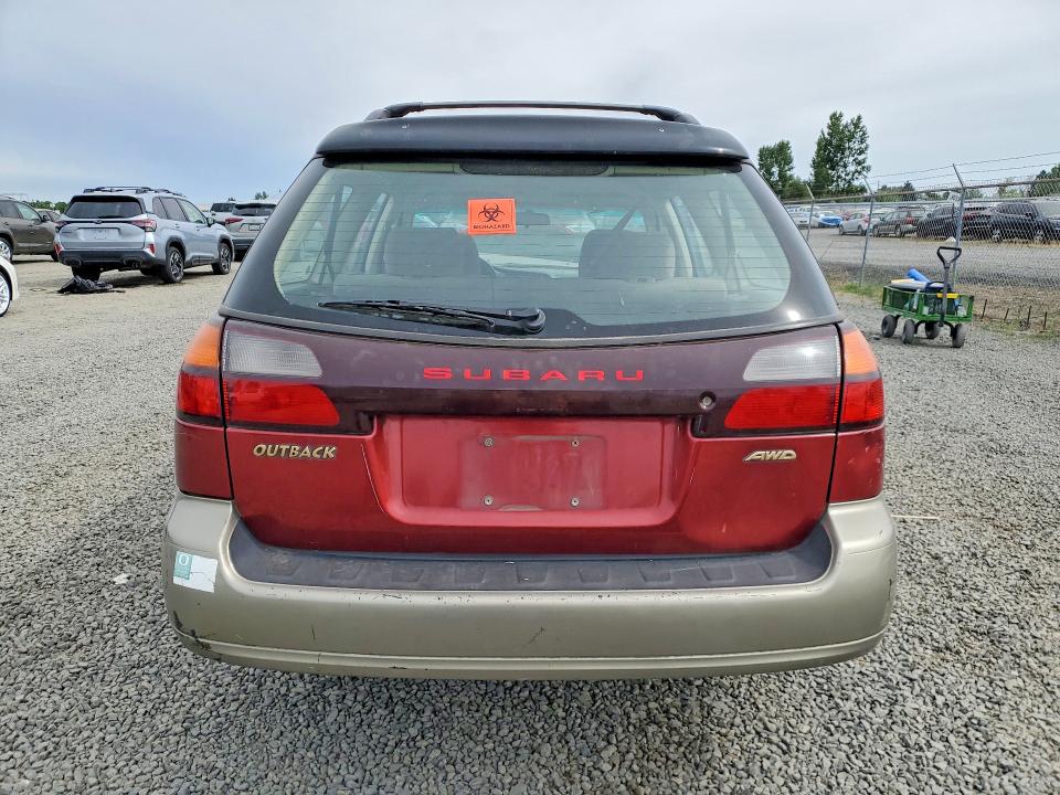 Photo 6 from auction – 2002 SUBARU LEGACY with VIN 4S3BH675227604696