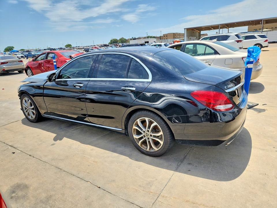 Photo 2 from auction – 2018 MERCEDES-BENZ C with VIN 55SWF4JB2JU249482