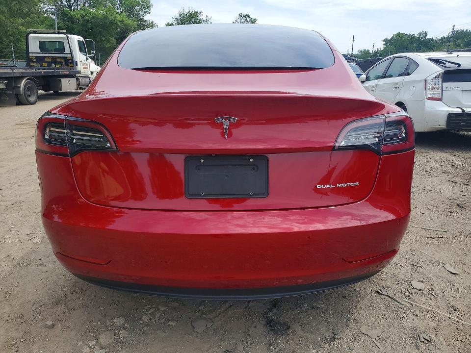 Photo 6 from auction – 2019 TESLA MODEL 3 with VIN 5YJ3E1EB7KF496739