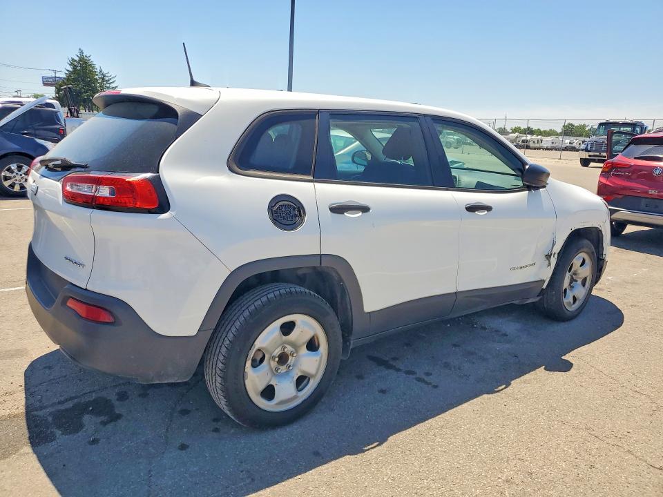 Photo 3 from auction – 2017 JEEP CHEROKEE with VIN 1C4PJLAB9HW507789