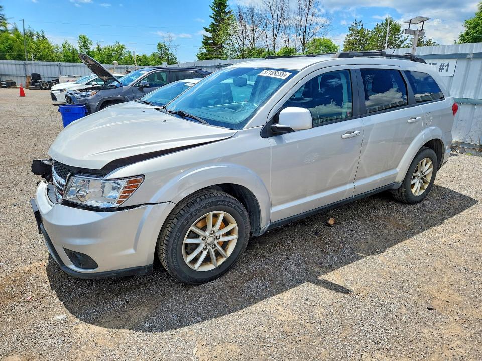 DODGE JOURNEY 2013 with VIN 3C4PDCCG3DT702853 - Photo from auction