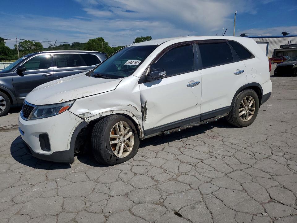 KIA SORENTO 2014 with VIN 5XYKT3A65EG510978 - Photo from auction