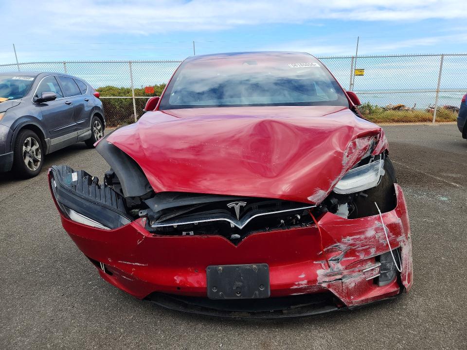 Photo 5 from auction – 2016 TESLA MODEL X with VIN 5YJXCBE24GF017634
