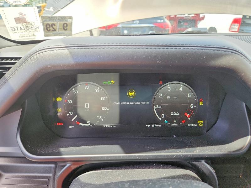 Photo 9 from auction – 2025 LAND ROVER DEFENDER with VIN SALE2EFE2S2361181