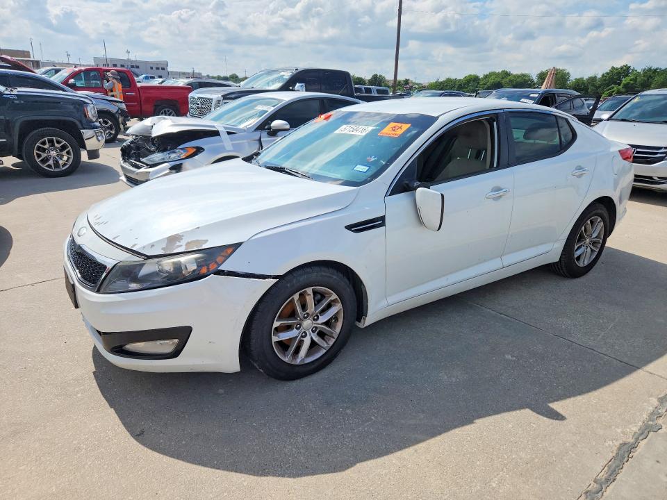 KIA OPTIMA 2013 with VIN 5XXGM4A75DG221510 - Photo from auction