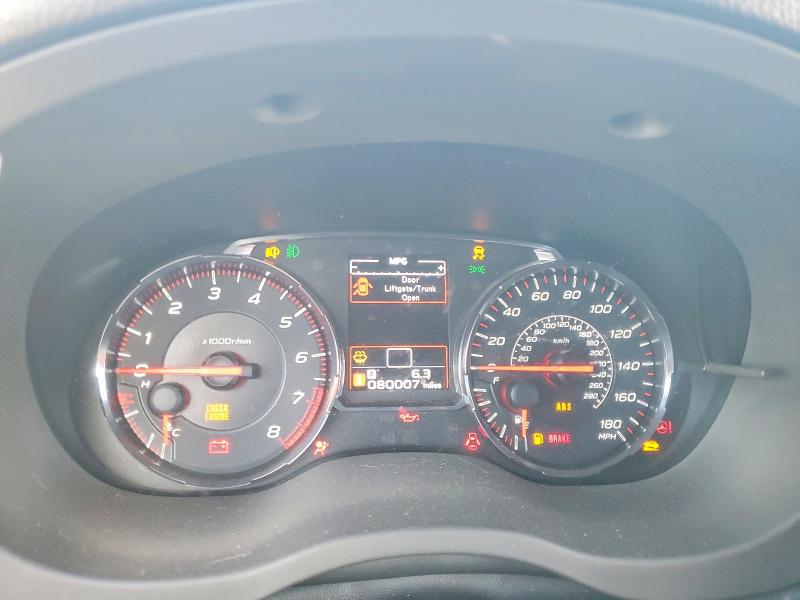 Photo 9 from auction – 2019 SUBARU WRX with VIN JF1VA1B67K9807226