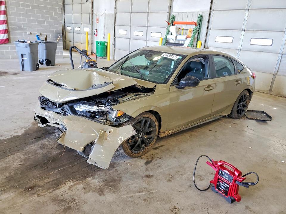 Photo 1 from auction – 2025 HONDA CIVIC with VIN 19XFL2H82SE031767