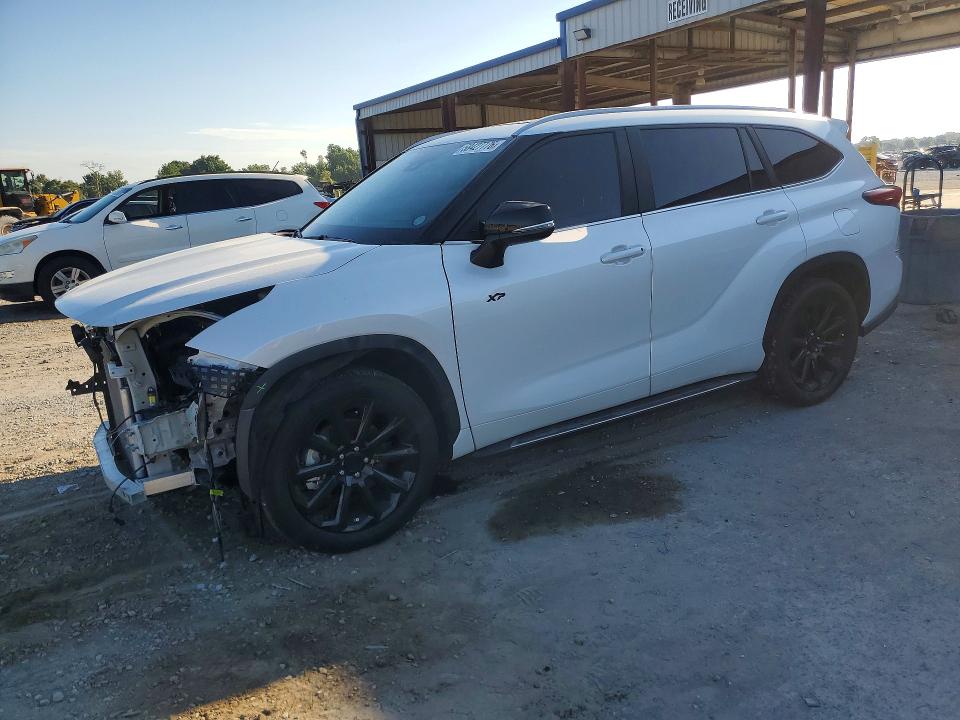 TOYOTA HIGHLANDER 2023 with VIN 5TDKDRAH3PS032244 - Photo from auction