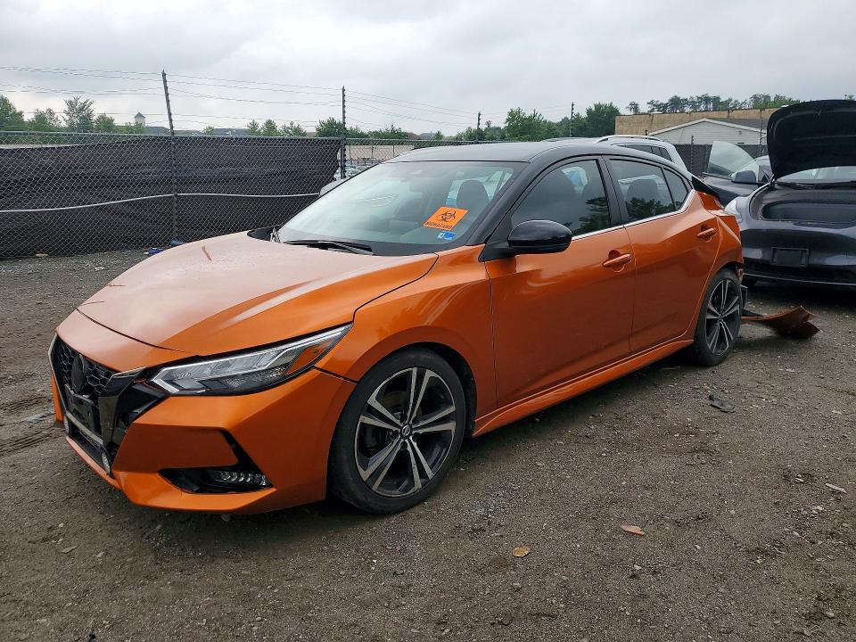 Photo 1 from auction – 2023 NISSAN SENTRA with VIN 3N1AB8DV4PY231571